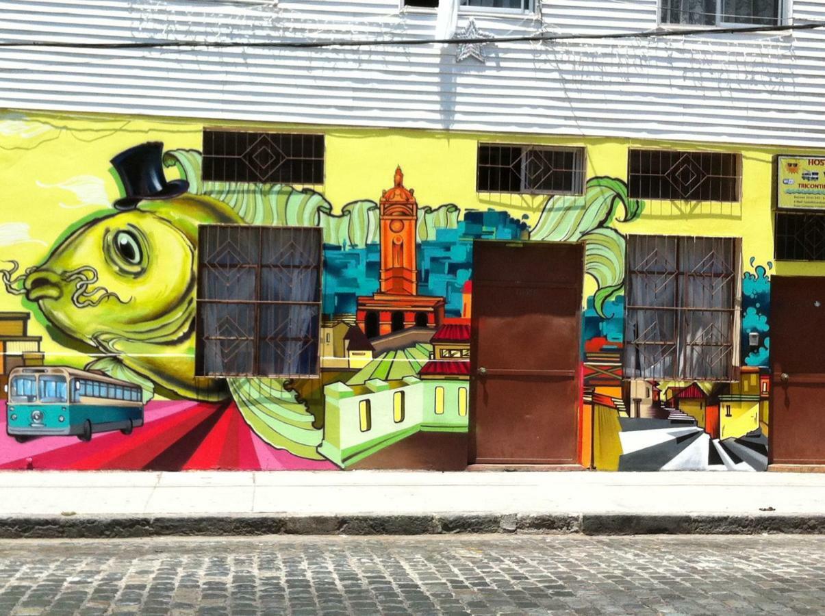 Hostal Tricontinental Valparaíso Buitenkant foto